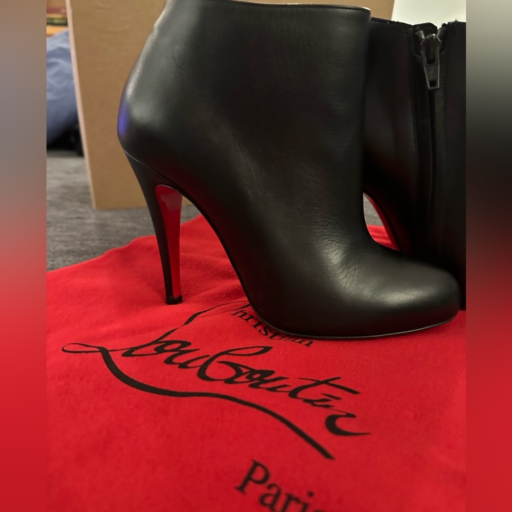 Authentic Christian Louboutin booties